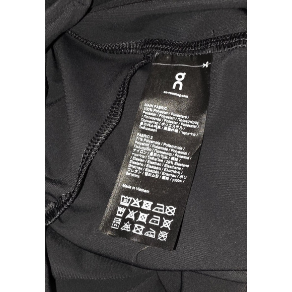 On Cloud Men’s Performance Hybrid 2in1 Running Short Blk M Gym Training Athletic - Picture 10 of 11